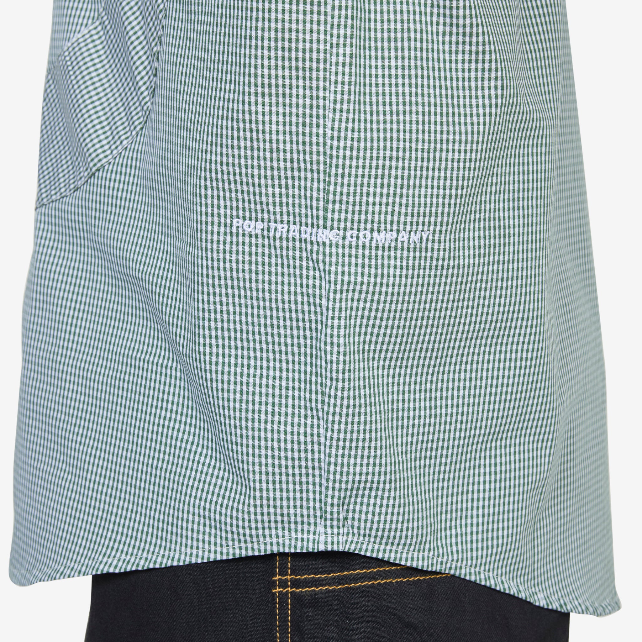 Stylish Green and White Gingham Short Sleeve Shirt for Men | Casual Summer Outfit Essential | Perfect for Beach, Picnic & Outdoor Activities