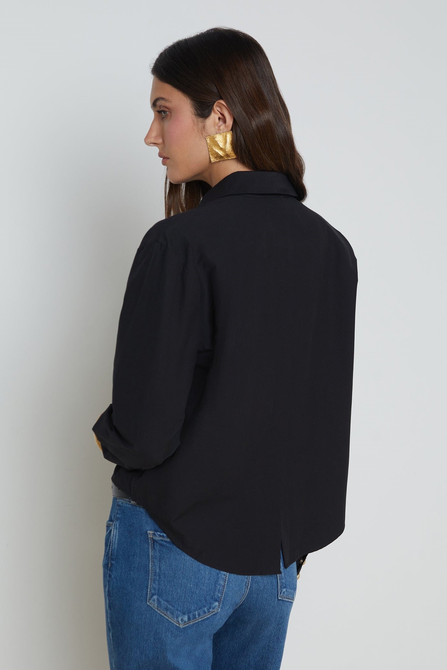 L'Agence Cossette Women's Button Down Shirt - Classic Long Sleeve Blouse for Work, Office & Casual Wear | Stylish & Comfortable Top for Everyday Outfits