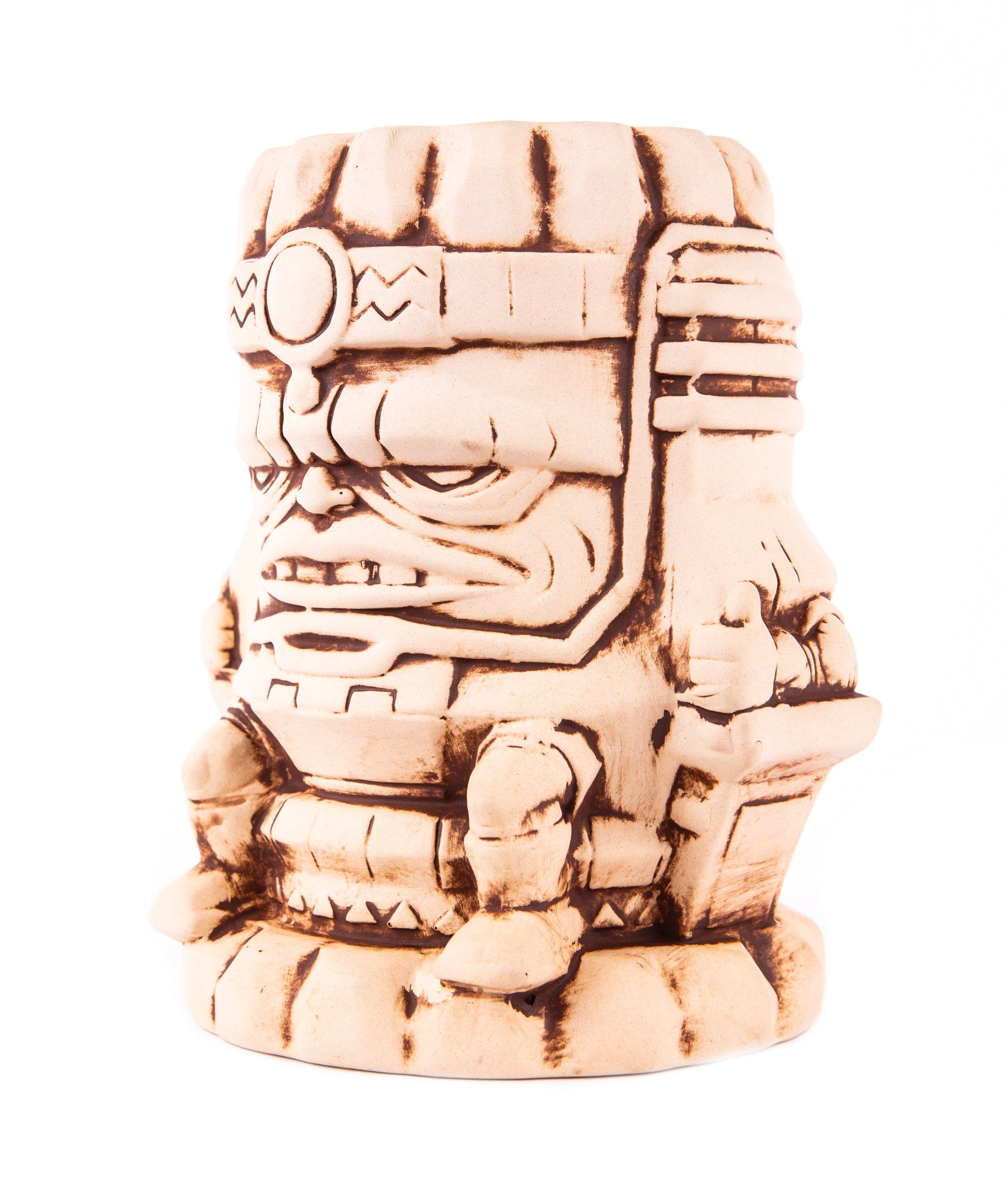 MODOK Tiki Mug - Bone Variant Collectible Cup | Perfect for Marvel Fans, Tropical Themed Parties & Home Bar Decor