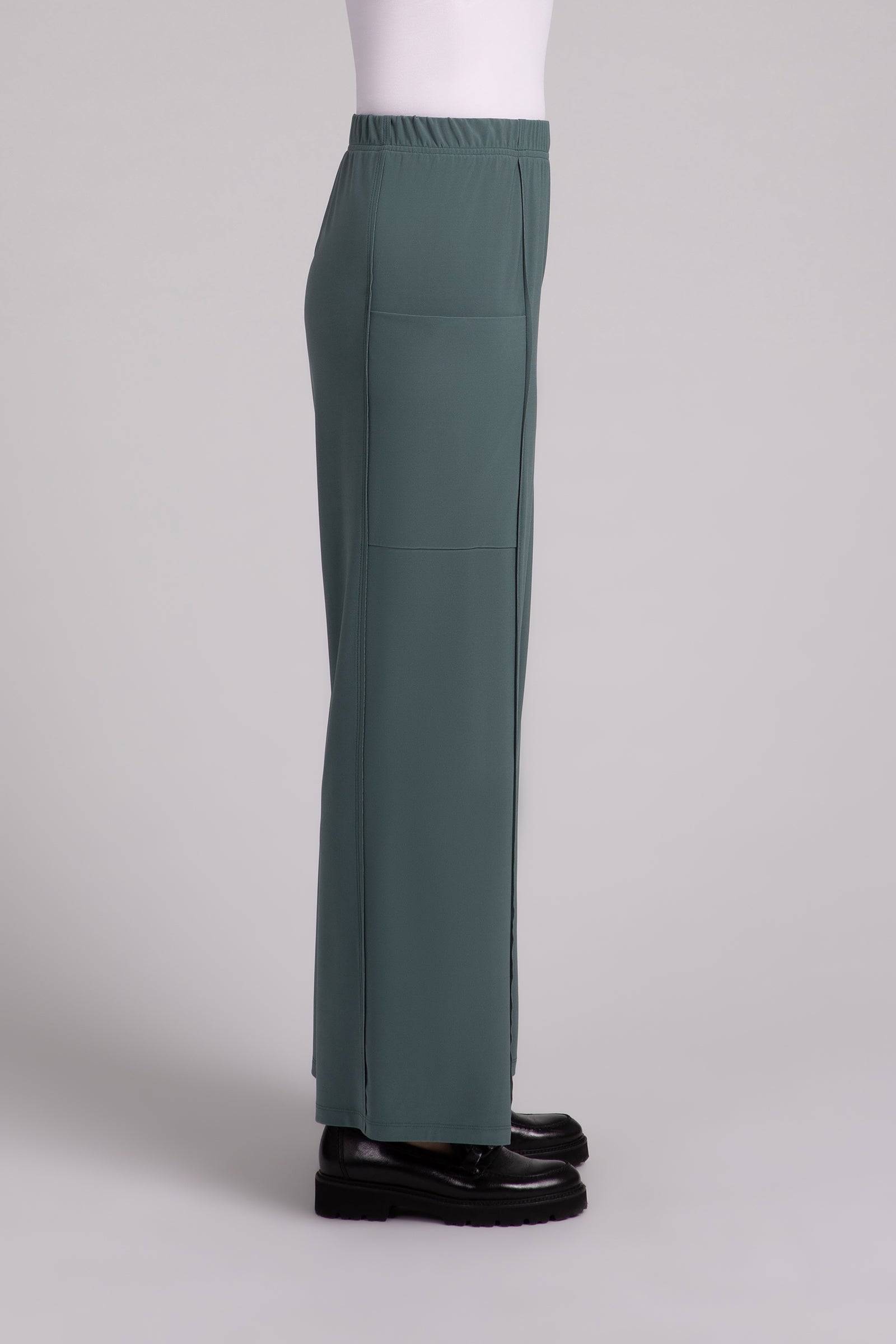 Flounce Relaxed Cargo Pants for Women | Comfortable Stretch Casual Pants with Side Pockets | Perfect for Hiking, Travel & Everyday Wear