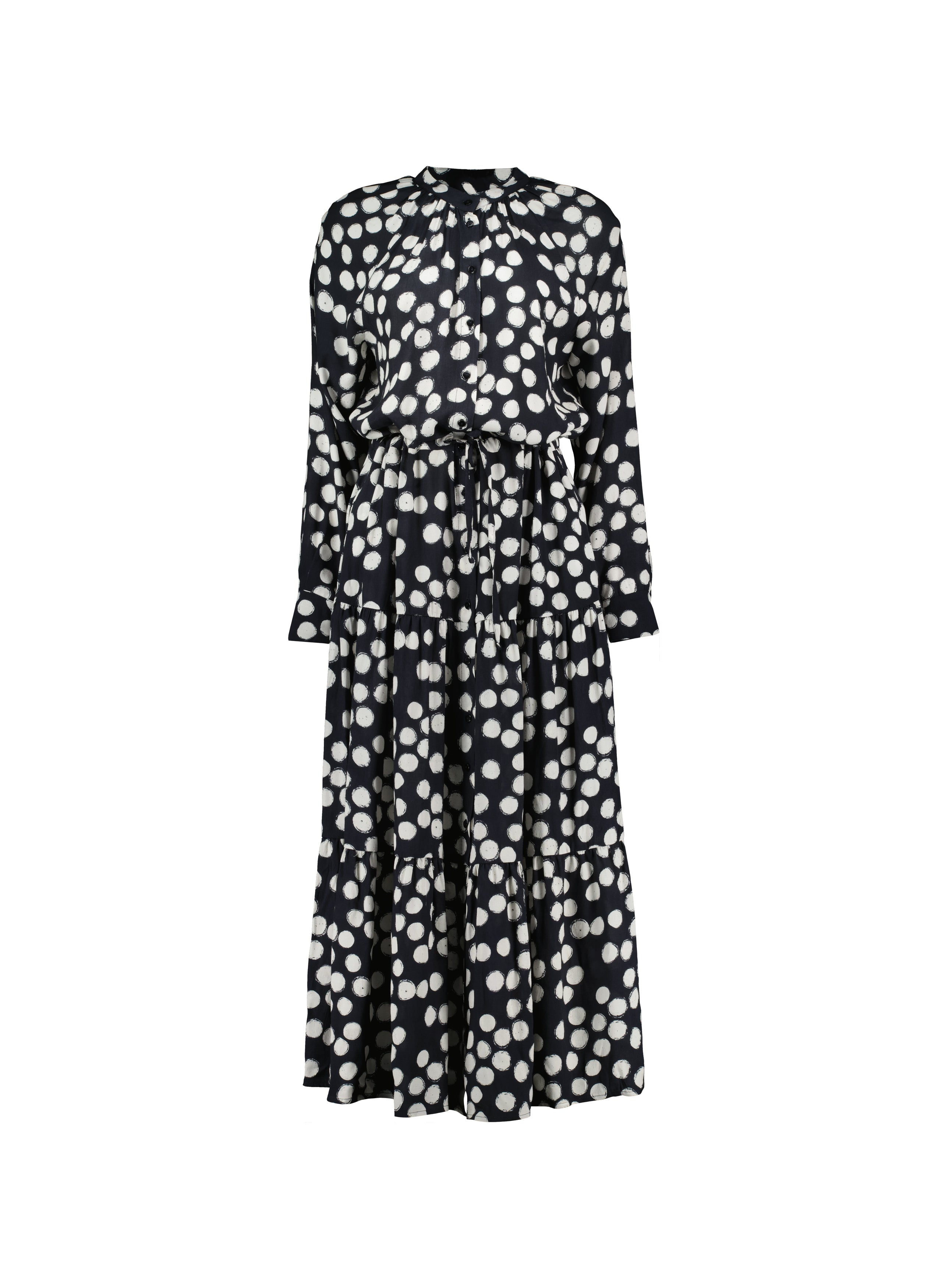 Cornelia Maxi Shirt Dress for Women - Stylish Long Sleeve Button Down Tunic Dress - Perfect for Office, Casual Outings & Spring/Summer Wear