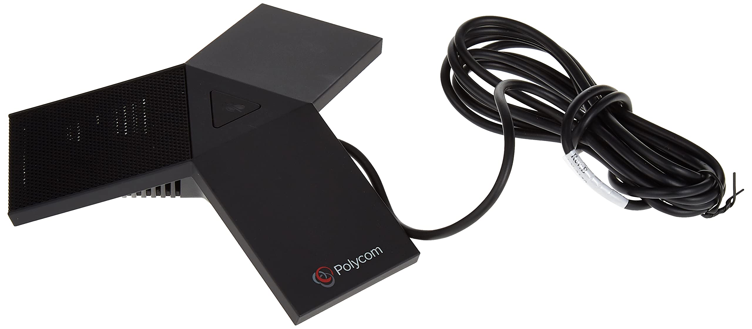 Polycom RealPresence Trio 8800 External Microphones - Premium Noise-Canceling Conference Microphones (2-Pack, Black) for Video Conferencing & Business Meetings