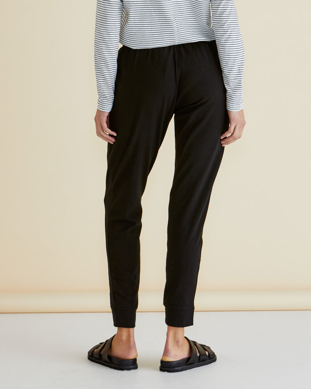 Betty Basics Heidi Pant - Women's High Waisted Black Stretch Pants for Work, Office & Casual Wear