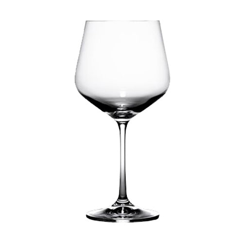 Crystalex 013852 Siesta Burgundy Wine Glass Set - 18.25 oz (24-Pack) - Premium Red Wine Glasses for Home, Restaurant & Party Use