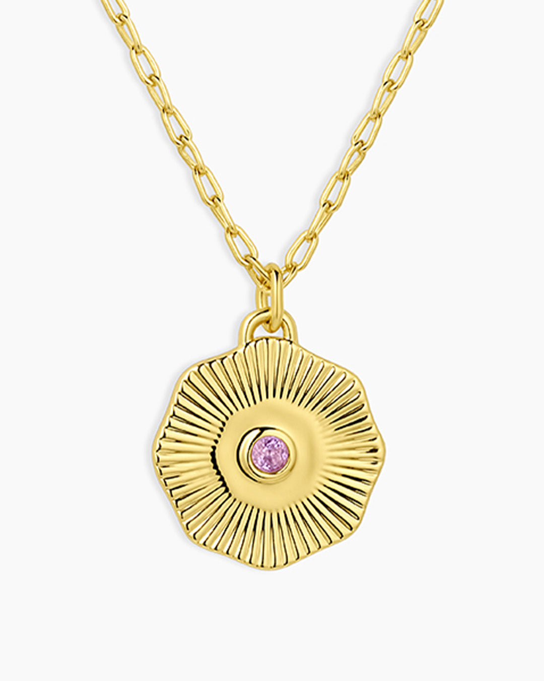 Birthstone Coin Necklace - Personalized Sterling Silver Pendant Jewelry for Women - Perfect Gift for Birthday, Anniversary & Mother's Day | Elegant Everyday Wear & Special Occasions