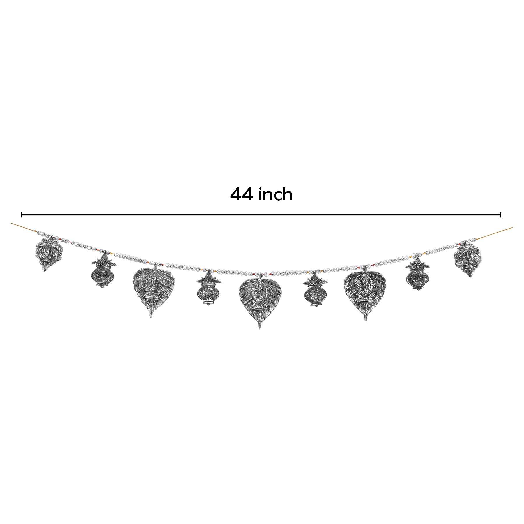 Avador Handmade Metal Toran - Traditional Indian Door Hanging for Diwali Decor, Home Puja & Special Occasions | Elegant Design 3 | Perfect for Festivals, Weddings & Housewarming Ceremonies