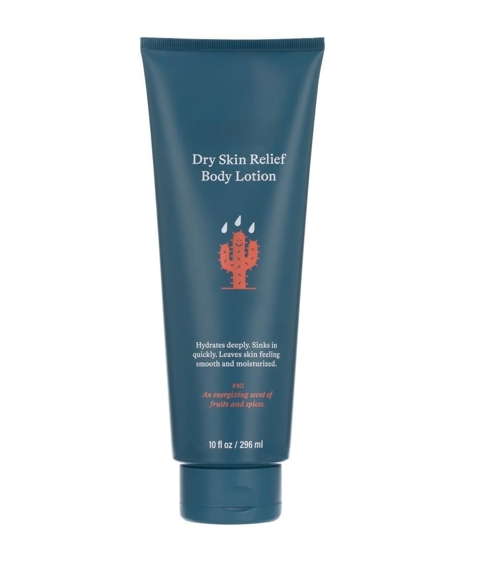 Harry's Dry-Skin Relief Body Lotion with Fig, Cardamom & Blood Orange Scent - 10oz | Moisturizing Cream for Dry Skin Care | Perfect for Daily Hydration & Relaxation After Shower or Before Bed