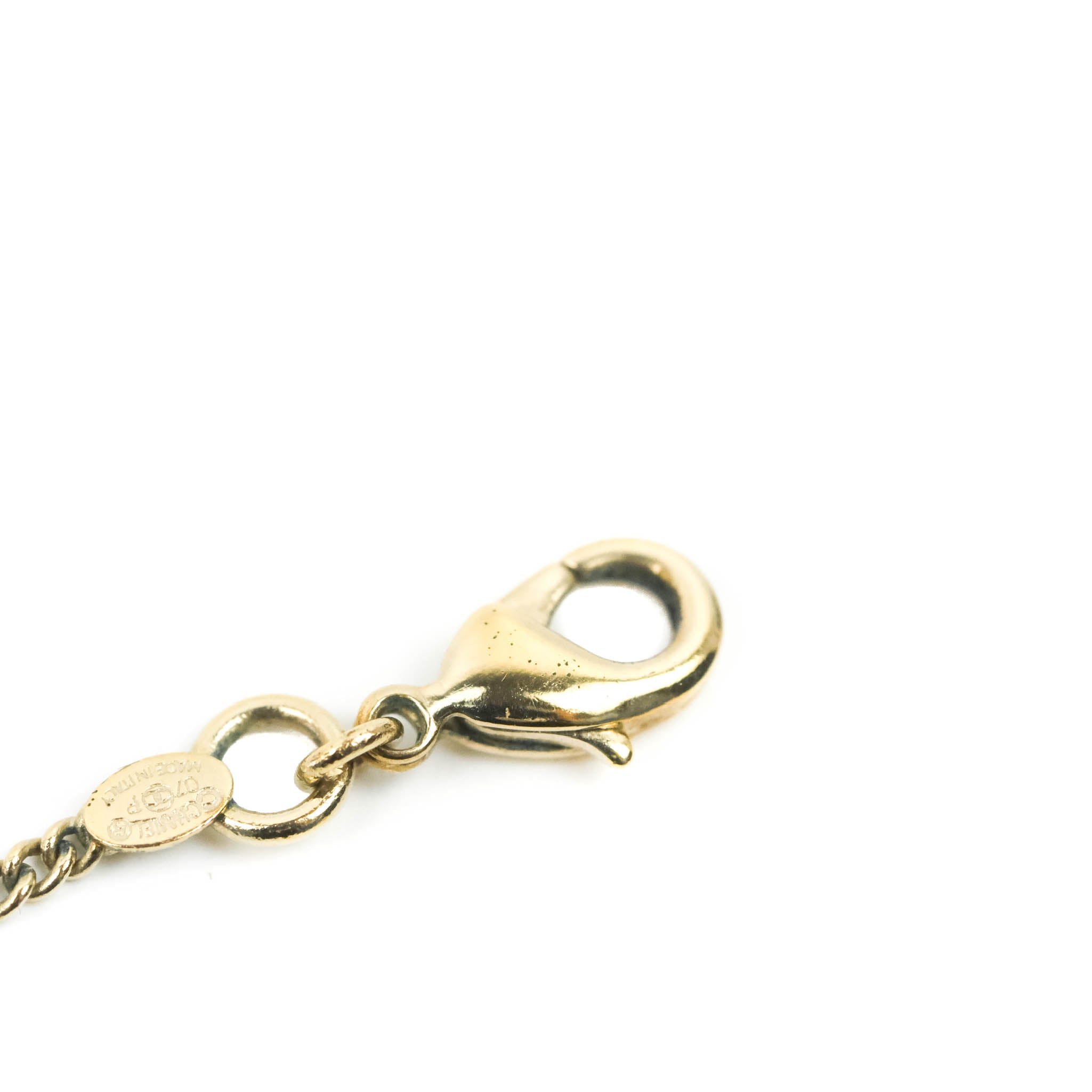 Chanel CC Black Enamel Flap Bag Charm Pendant Necklace in Gold Tone - Elegant Jewelry Gift for Women, Perfect for Parties, Date Nights & Special Occasions