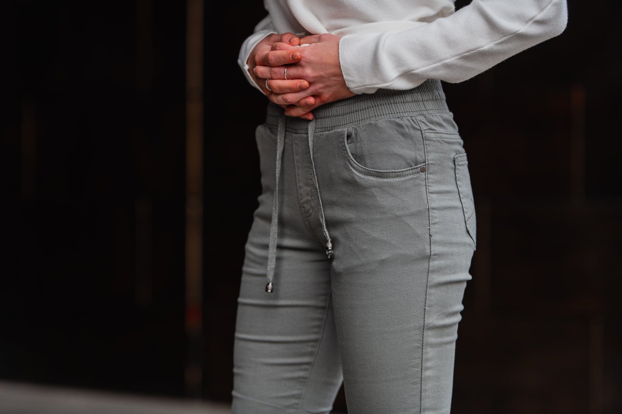Country Denim Australia Weekend Jogger Pants - Washed Khaki Color | Best Seller | Casual Wear, Street Style & Travel Outfits