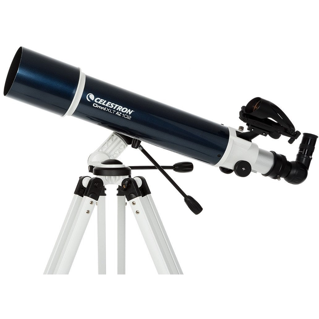 Omni XLT AZ 102 Telescope - Premium Refractor Telescope for Astronomy Beginners & Adults - Perfect for Stargazing, Moon Observation & Astrophotography