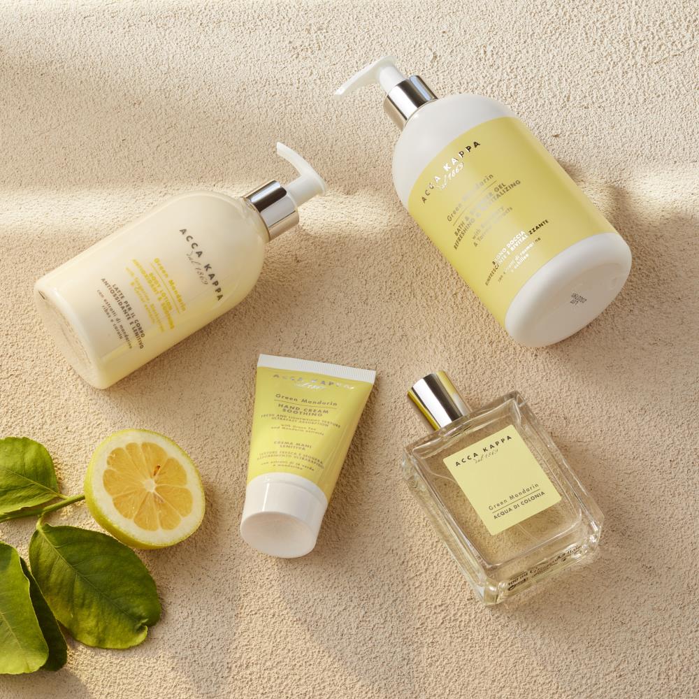 Refreshing Green Mandarin Bath & Shower Gel - Natural Citrus Body Wash for Hydrating & Relaxing - Perfect for Morning Showers & Evening Baths