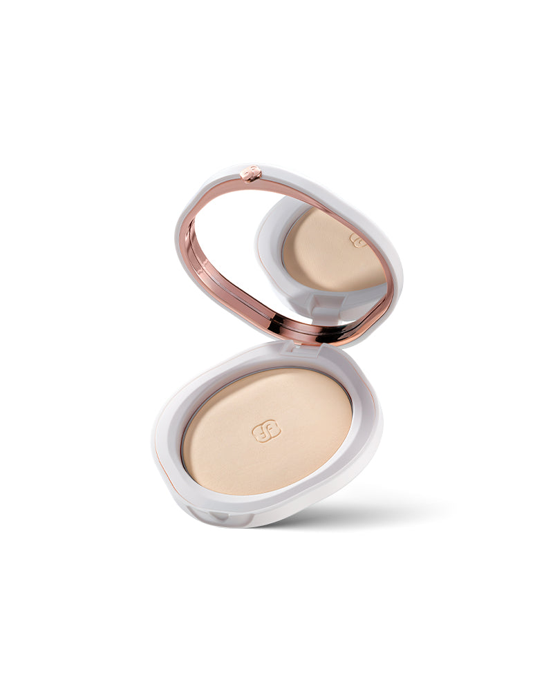 Yurong Airbrushed Tinted Pressed Powder with SPF50+ - Lightweight Matte Finish for Flawless Coverage | Perfect for Daily Sun Protection & Makeup Touch-Ups