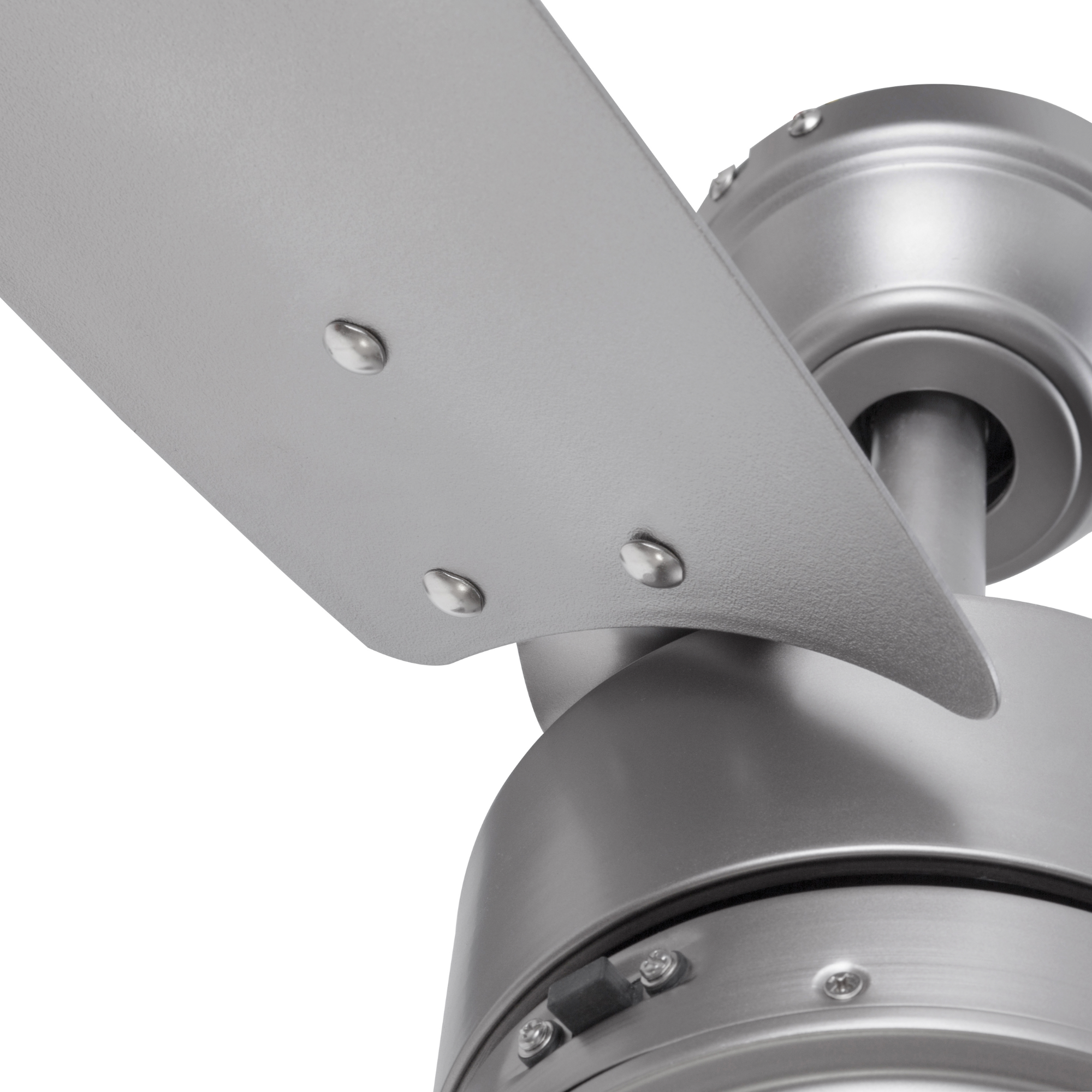 56 Inch Silver Talib Ceiling Fan with Pull Chain - Indoor/Outdoor Use for Living Room, Bedroom, Patio & Covered Porch
