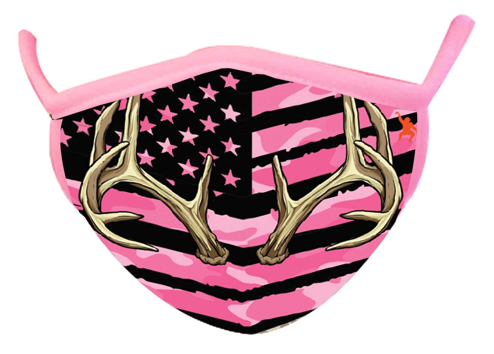 Wild Republic Wild Smiles Reusable Washable Half Face Mask - Comfortable & Breathable for Outdoor Activities, Travel, and Daily Protection