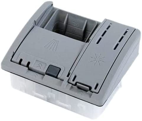 Original Bosch Dishwasher Detergent Dispenser Assembly Part #12008380 9001298602 - Perfect Replacement for Efficient Dish Cleaning | Compatible with Select Bosch Dishwasher Models