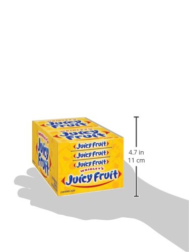 Juicy Fruit Original Chewing Gum - 15 Piece Pack (20 Packs) - Fresh Breath, Long-Lasting Flavor for Workouts, Travel & On-The-Go