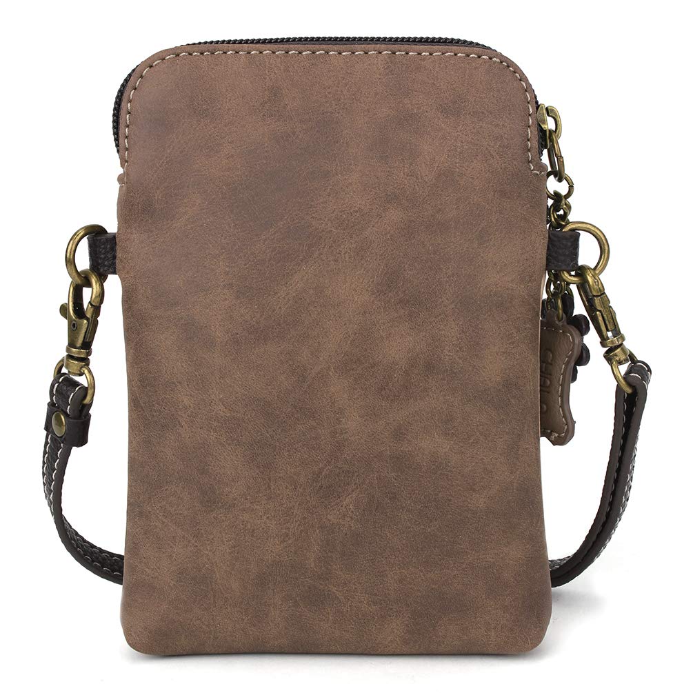 CHALA Women's Crossbody Phone Purse - PU Leather & Canvas Adjustable Strap Handbag for iPhone, Wallet & Essentials | Perfect for Travel, Shopping & Daily Use