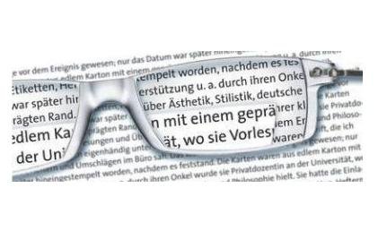 Eschenbach No. 2906136 Miniframe Bifo Readers - Gold Gloss Reading Glasses (3.0D / 6.0D Strength) for Men & Women - Perfect for Reading Books, Crafts & Close Work
