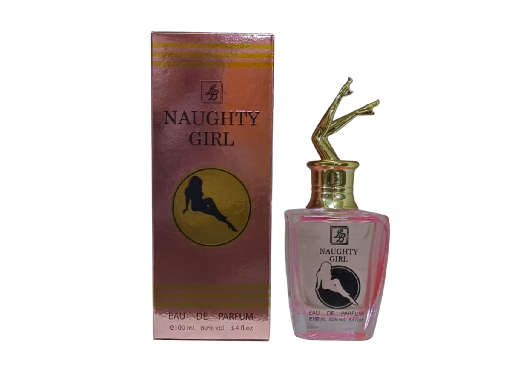 Naughty Girl Long Lasting Perfume for Women - Floral Fruity Eau de Parfum | Romantic Date Night & Special Occasion Fragrance