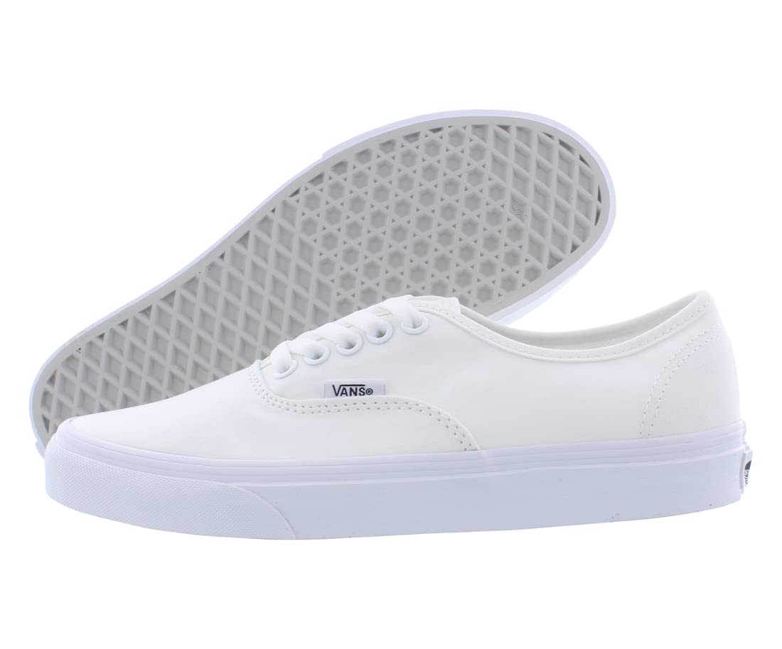 Vans Authentic Unisex Sneakers - Classic White Canvas Shoes for Men & Women | Casual Wear, Skateboarding, Street Style Fashion