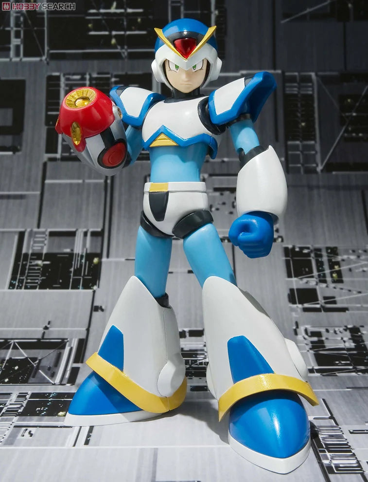 Bandai D-Arts Rockman X Full Armor Version Action Figure - Collectible Anime Model for Display & Gaming Enthusiasts
