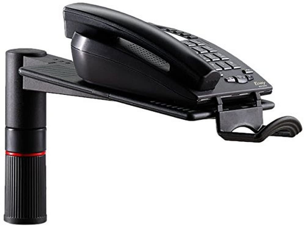 Premium Phonem Aster Desk Phone Holder - Anthracite Gray | Durable & Adjustable Stand for iPhone, Samsung & Smartphones | Perfect for Home Office, Work Desk & Video Calls