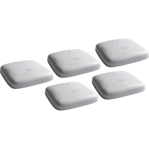 Cisco Business 5 CBW240AC B Dual Band Wireless Access Point (5 Pack) - High Speed WiFi for Offices, Hotels & Large Spaces - Reliable Network Coverage for Business & Commercial Use