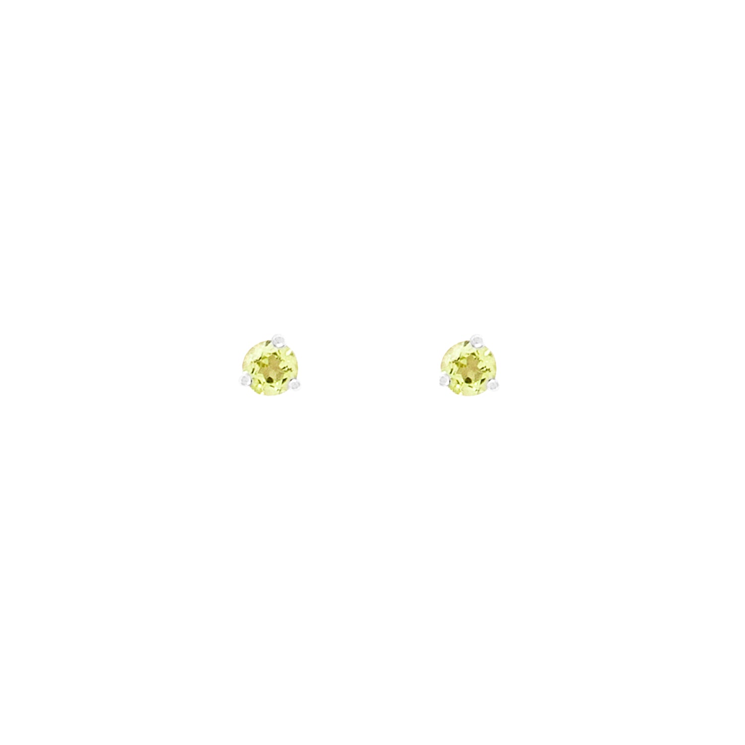 Peridot Birthstone Stud Earrings for Women - August Birthstone Jewelry Gift for Her - Perfect for Everyday Wear & Special Occasions