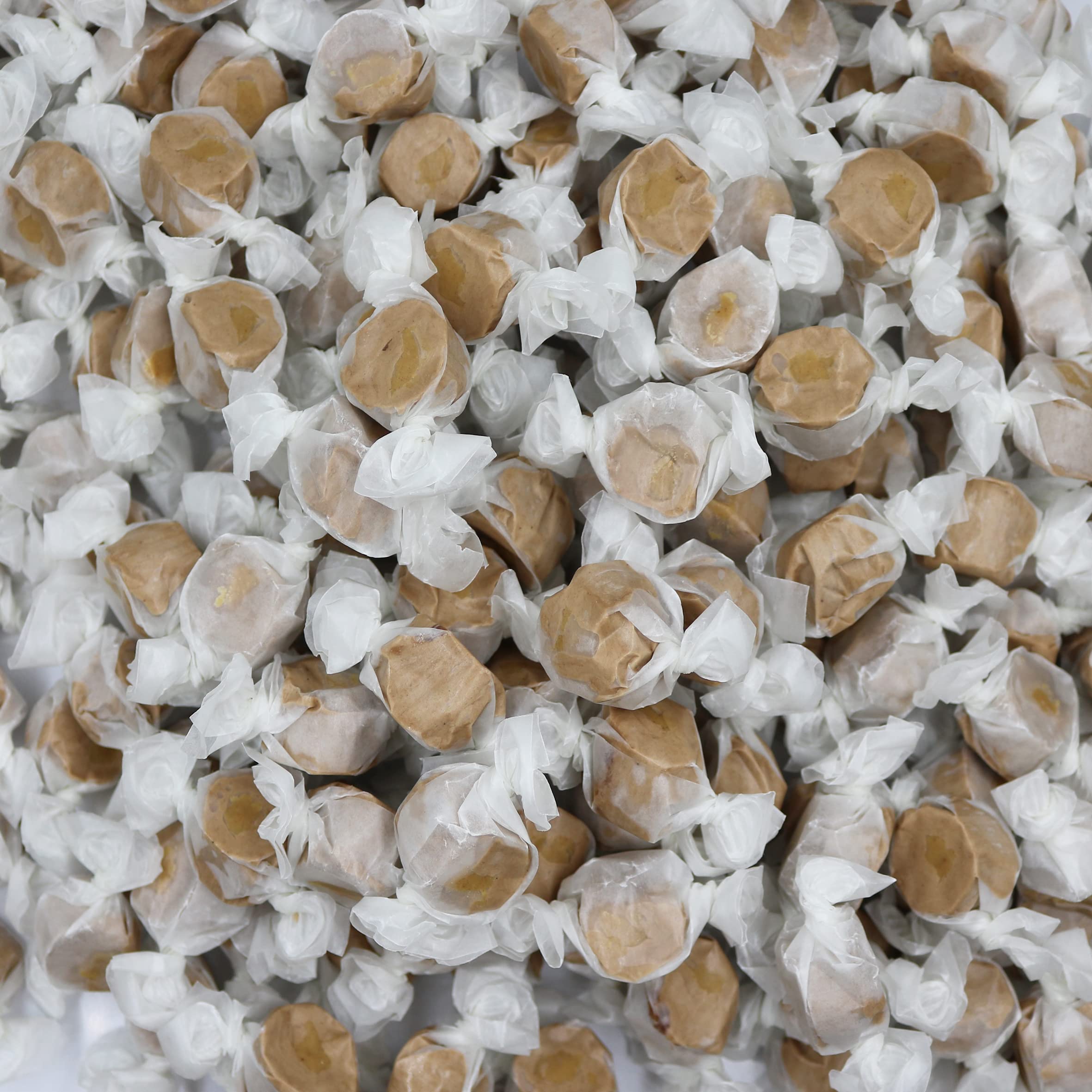 Smarty Stop Salt Water Taffy - Assorted Colors Chocolate Peanut Butter Flavor - 1 Pound Bag - Perfect for Parties, Gifts & Sweet Treats