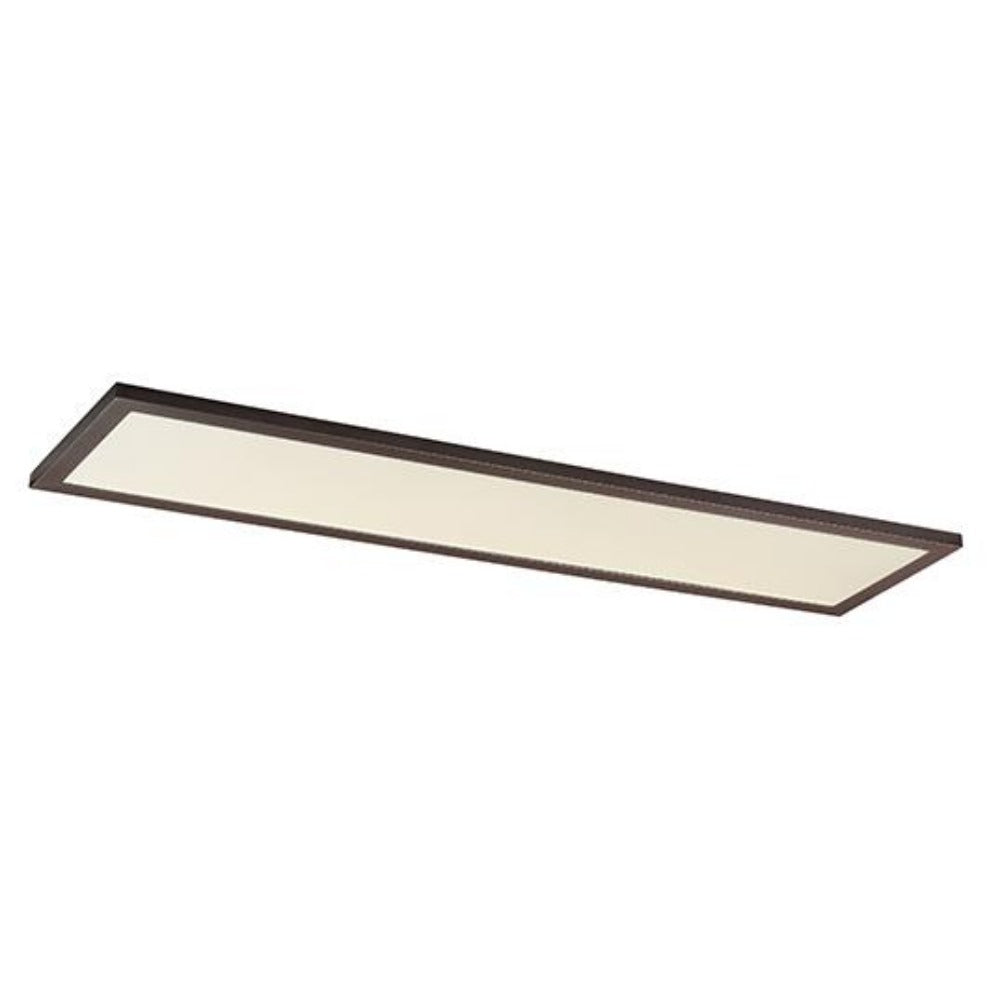 Acker LED Flush Mount Ceiling Light - Ultra Thin Modern Fixture for Bedroom, Kitchen, Hallway - Energy Efficient Dimmable Lighting (3000K Warm White) - Perfect for Home, Office and Commercial Spaces