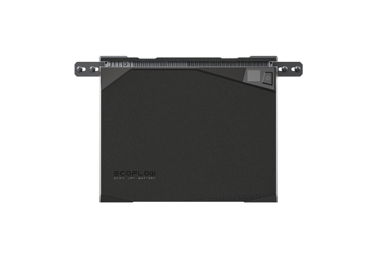 EcoFlow 2kWh LFP Solar Battery Pack - Portable Power Station for Home Backup, RV, Camping & Off-Grid Living - Long-Lasting Lithium Iron Phosphate Battery with Solar Charging Capability
