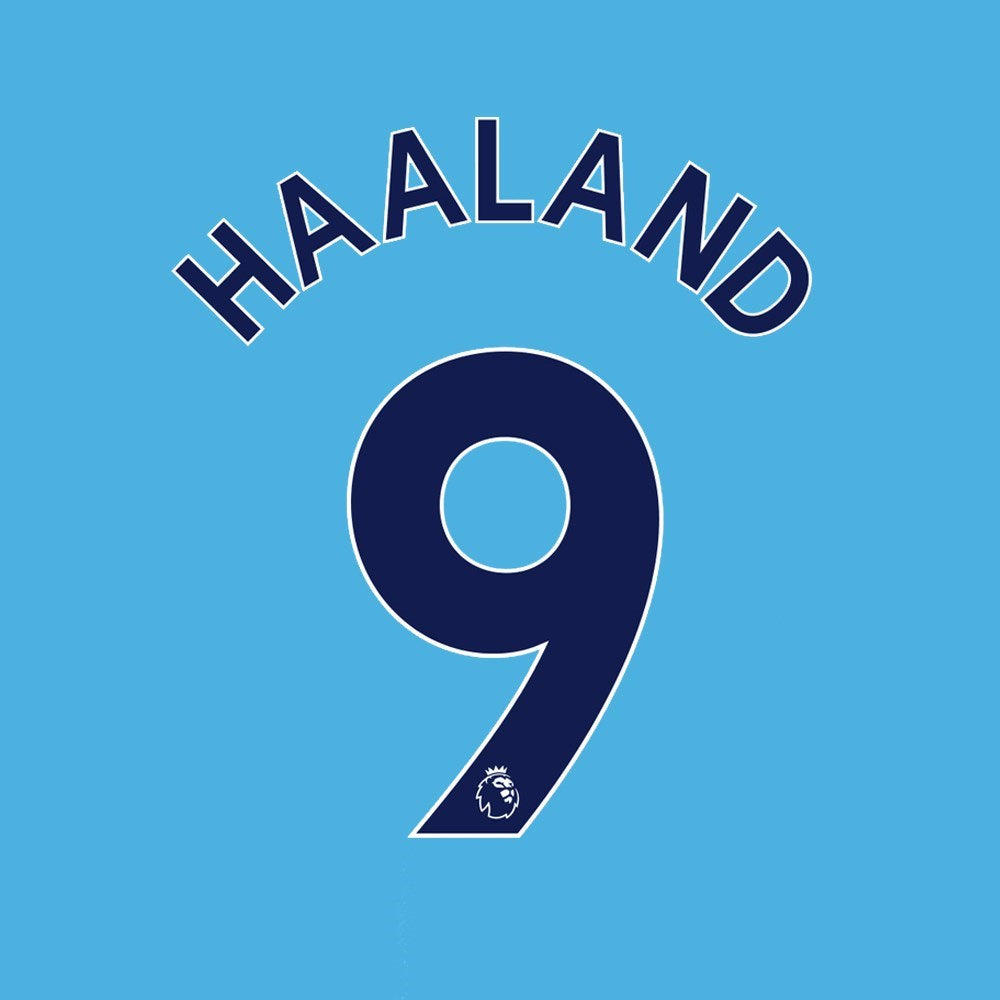 2017 Premier League Haaland 23 Navy Blue Soccer Jersey - Perfect for Match Days, Fan Events & Sports Collectors