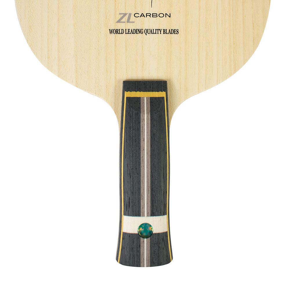 Professional Butterfly Zhang Jike ZLC Table Tennis Blade - ZL Carbon Fiber Ping Pong Racket with AN/FL/ST Handles | High-Performance for Competitive Play & Training | Made in Japan
