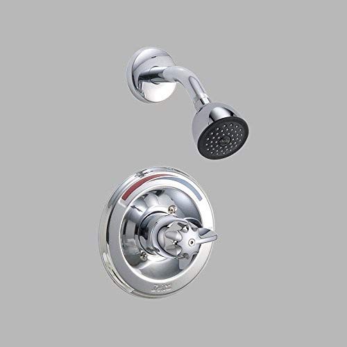 Delta Faucet T13290 Classic Monitor 13 Series Shower Trim in Chrome - 5.50 x 7.00 x 5.50 Inches - Perfect for Bathroom Renovation & Modern Home Upgrade