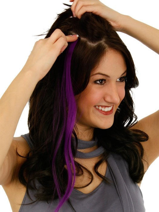 16 Clip-In Color Blend Hair Extensions (1pc) - Seamless & Natural Look for Volume & Length | Perfect for Parties, Weddings & Everyday Styling