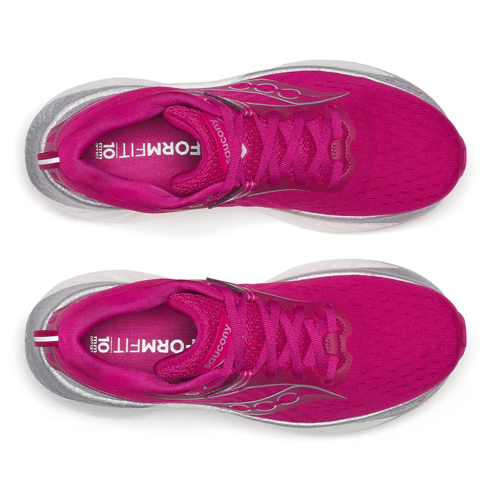 Saucony Women's Triumph 22 Running Shoes - Lightweight Cushioned for Long Distance & Marathon Training - Perfect for Road Running, Gym Workouts & Daily Jogging