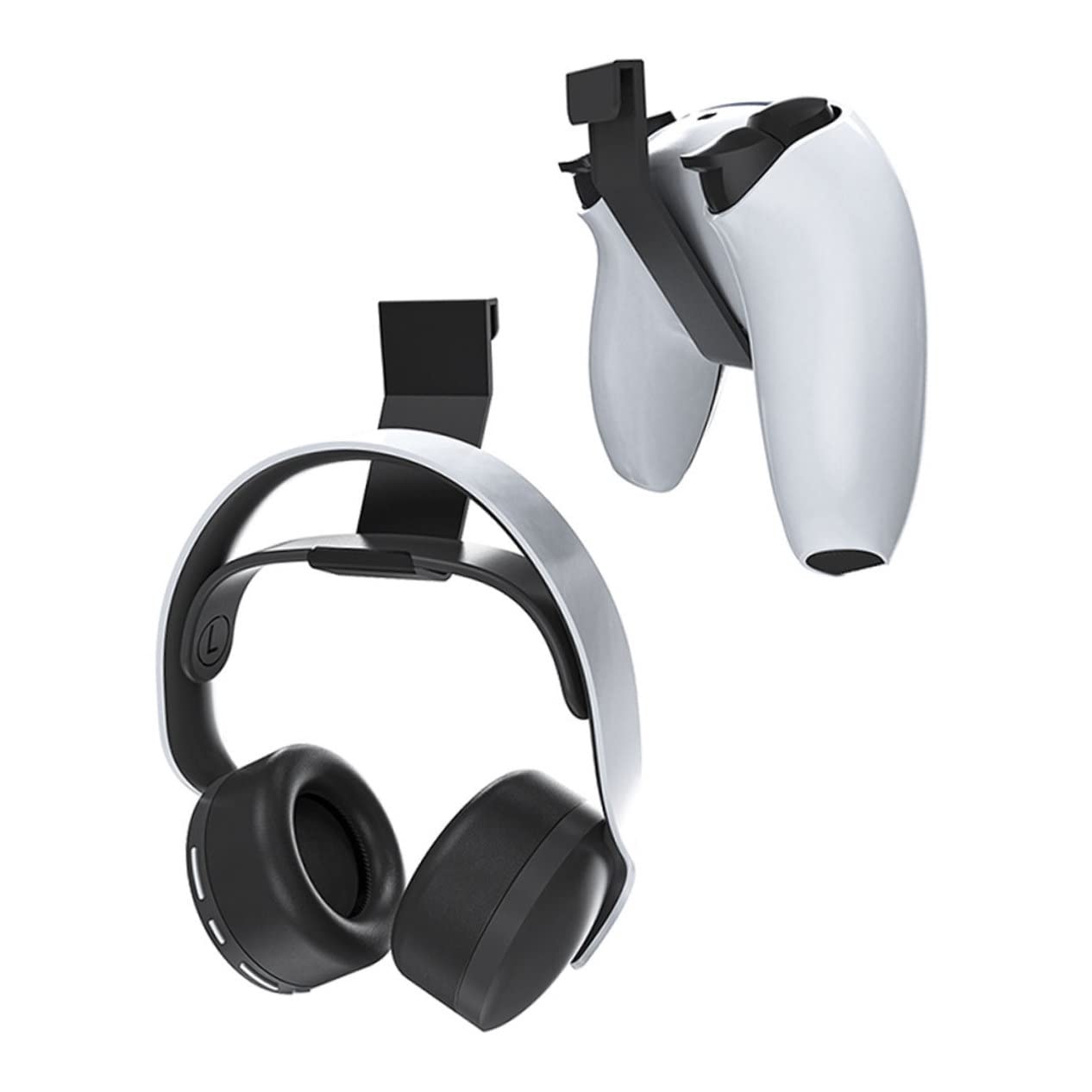 Uonlytech 8-Pack Gaming Headphone Stand Holder - Simple Headset Hanger Hook & Storage Rack for Desk Organization | Perfect for Gamers, Streamers & Office Use