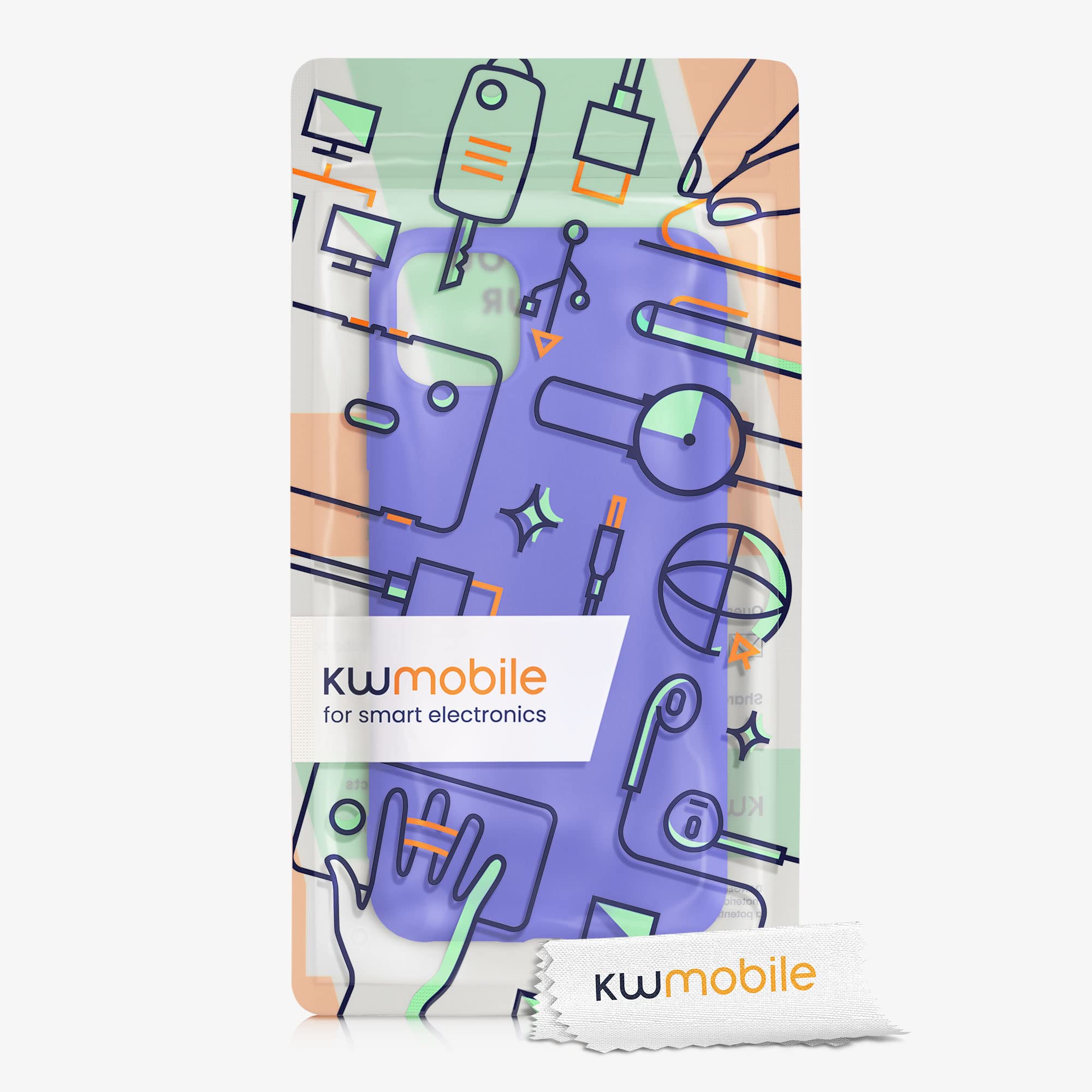 kwmobile Slim Protective TPU Silicone Case for Apple iPhone 11 Pro Max - Shockproof & Scratch Resistant Cover in Baltic Blue - Perfect for Everyday Use, Travel & Outdoor Activities