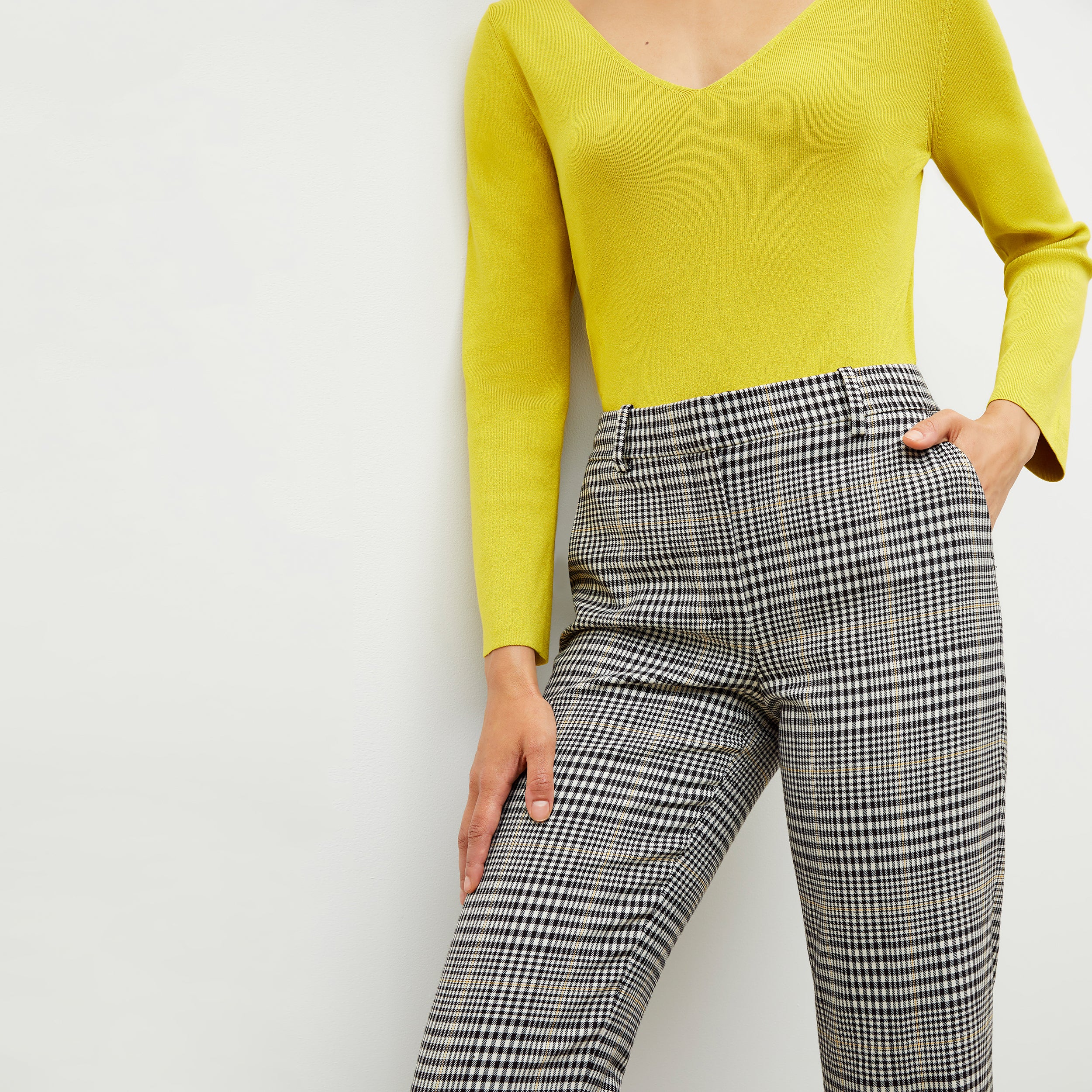 Mejia Plaid Sharkskin Pants for Men - Stylish & Comfortable Trousers for Office, Casual Wear & Outdoor Activities