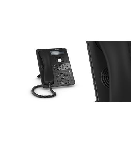 SNOM D725 VoIP Business IP Phone with HD Voice, 12 SIP Lines, PoE Support - Ideal for Office, Call Center & Remote Work Communication