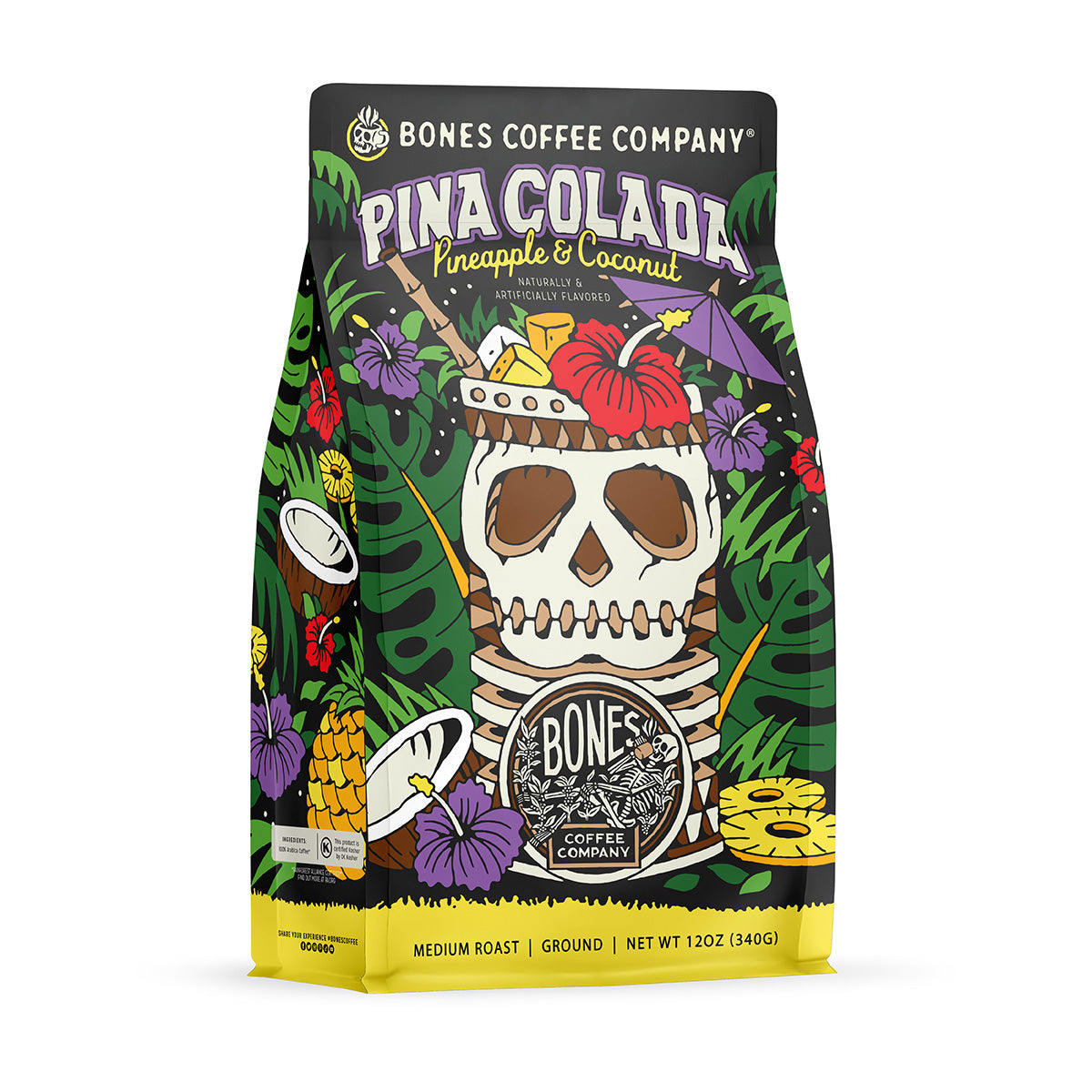 Refreshing Pina Colada Mix - 12oz Can | Perfect for Summer Parties, Beach Trips & Tropical Cocktails
