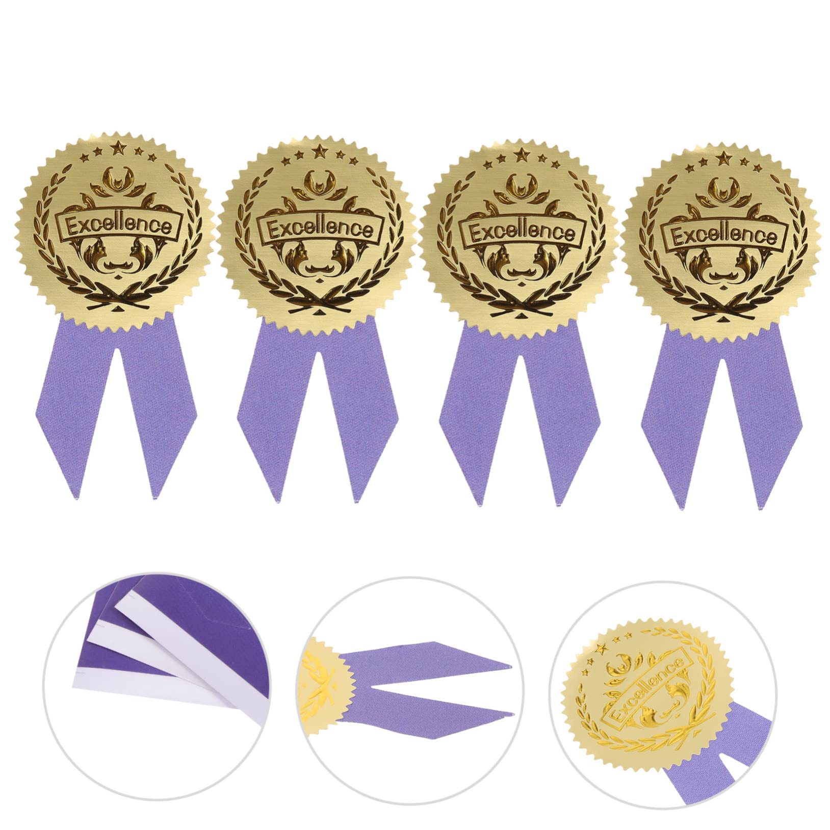 KICHOUSE Graduation Medals & Stickers - Sports Awards & Ribbons for Adults