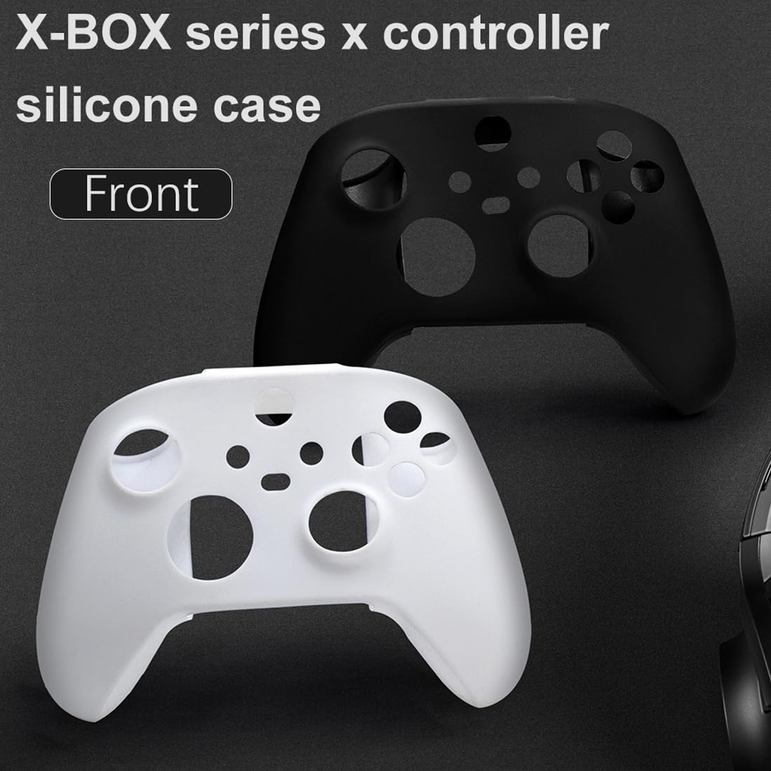 CUZKC 2-Pack PS4 Controller Case - Protective Cover for Playstation 4 Slim/PRO Controllers - Durable Hard Shell with Non-Slip Grip - Perfect for Gaming, Travel & Storage Protection