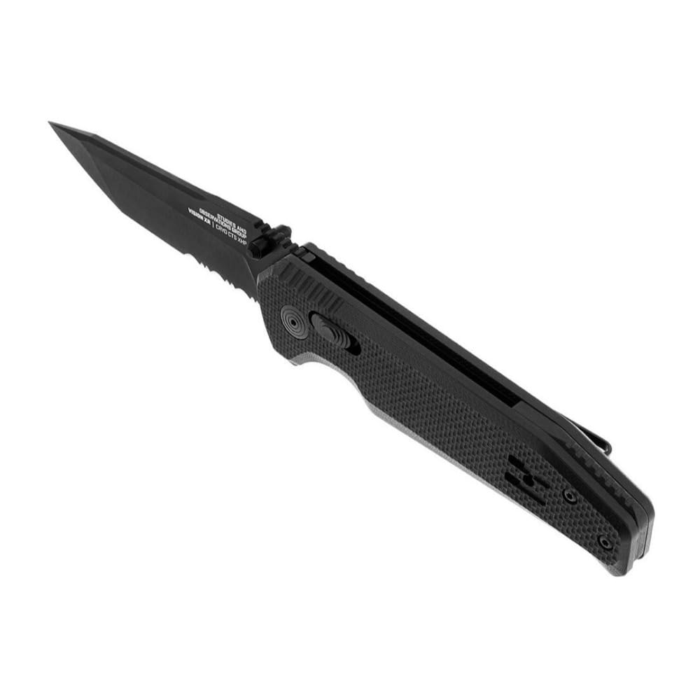 SOG VISION XR Professional Ambidextrous Folding Knife - CTS XHP Stainless Steel Blade | One-Handed Opening | XR Locking Mechanism | Perfect for Camping, Hiking & Everyday Carry (EDC)