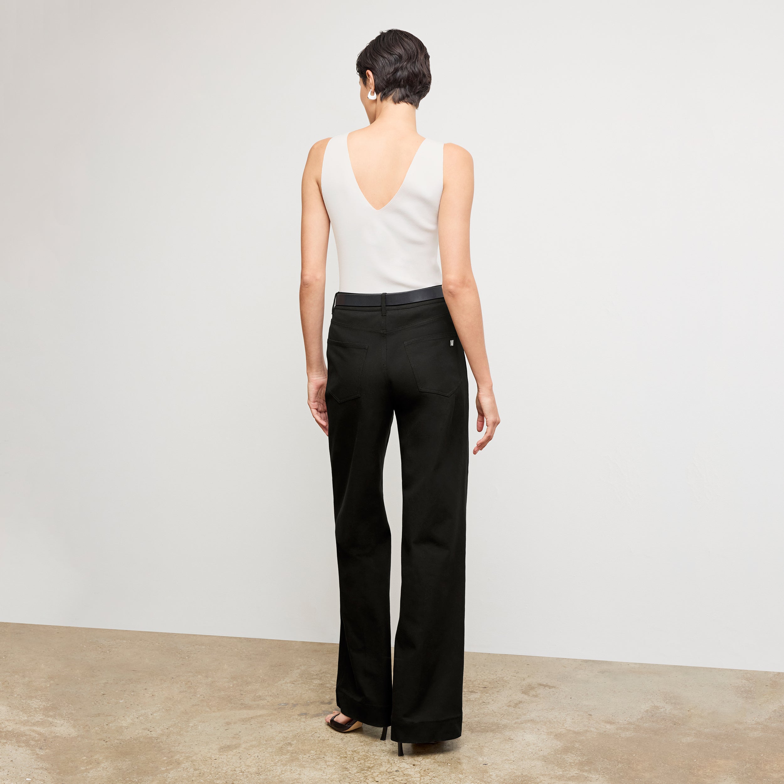 Milo Wide Leg Eco-Friendly Jeans - Better Than Denim in Black | Sustainable Fashion for Women, Casual Wear & Everyday Comfort
