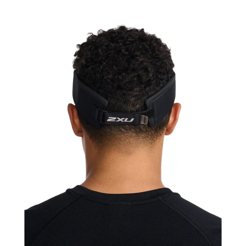 2XU Performance Running Visor for Men & Women - Lightweight, Sweat-Wicking Sun Protection for Outdoor Running, Hiking & Sports