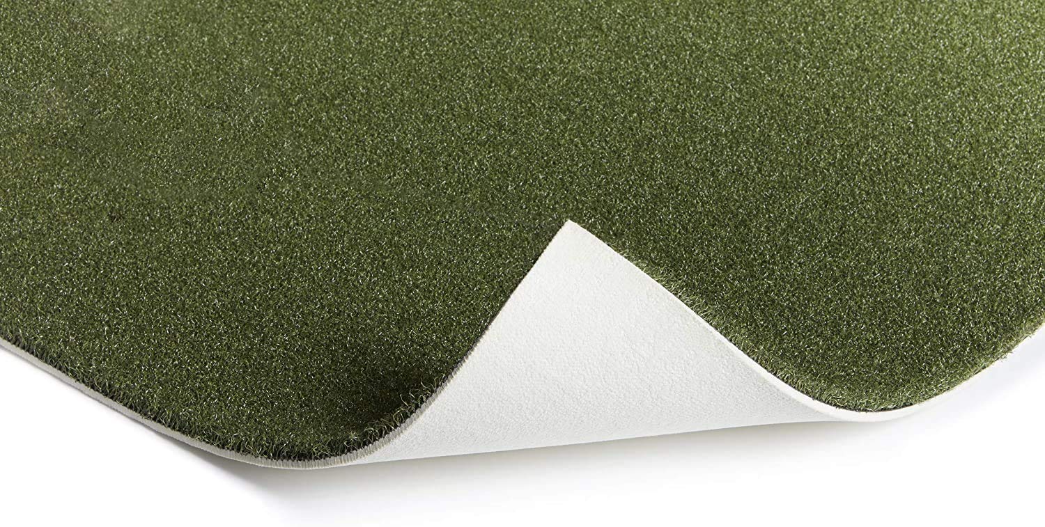 Premium Golf Practice Mat for Indoor & Outdoor Use - Includes Bonus Golf Ball Tray + 3 Rubber Tees | Perfect for Home, Office, Backyard & Driving Range Training
