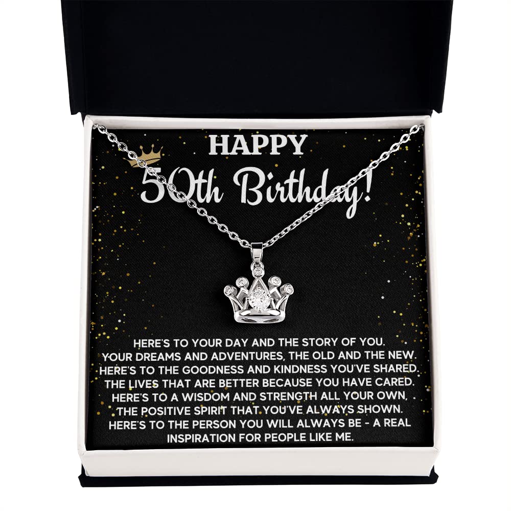 50th Birthday Gifts for Women - Unique & Thoughtful Presents for 50 Year Old Woman | Turning 50 and Fabulous Birthday Ideas | Perfect for Mom, Wife, Sister or Friend Celebration