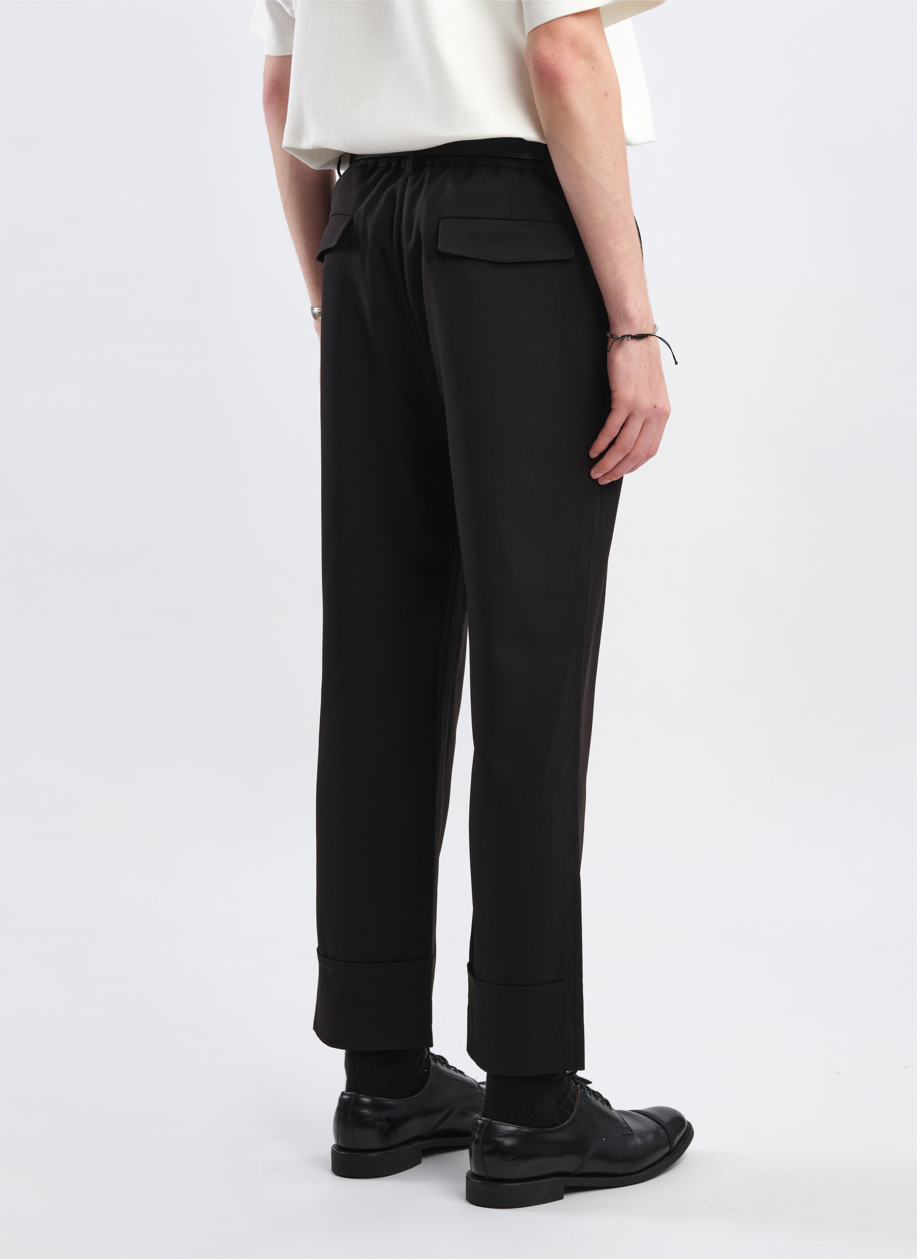 Polyester Regular Length Tapered Pants for Women - Comfortable Office Work Pants (Size 14) | Perfect for Business Casual, Workwear & Professional Outfits