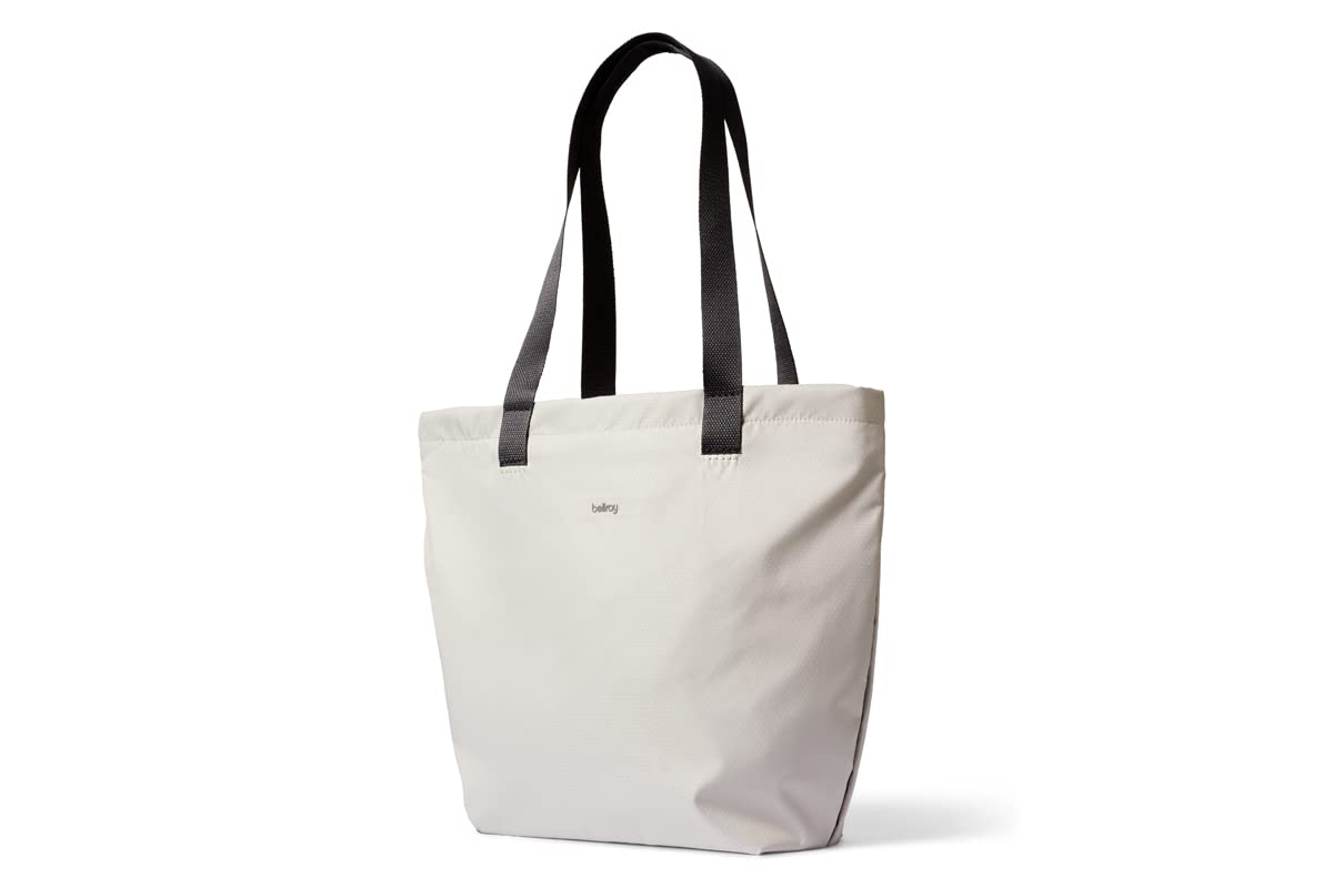 Bellroy Lite Tote - Lightweight Waterproof Zip Tote Bag for Women & Men - Perfect for Work, Travel & Gym - Chalk Color